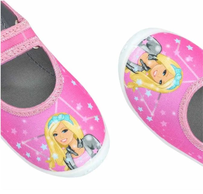 Raweks dětské bačkory/balerínky Dorotka D38 Barbie